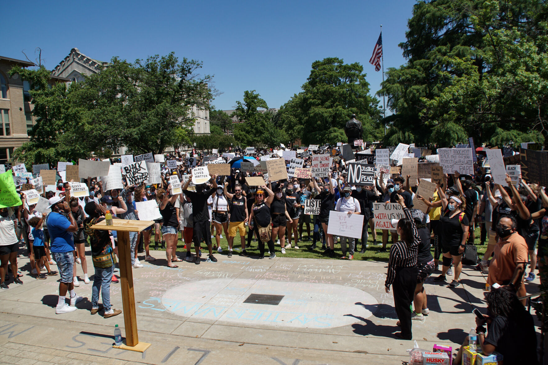 Protesters